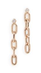 Zoe Chicco 14k Gold Link Drop Earrings