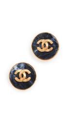 What Goes Around Comes Around Chanel Round Earrings