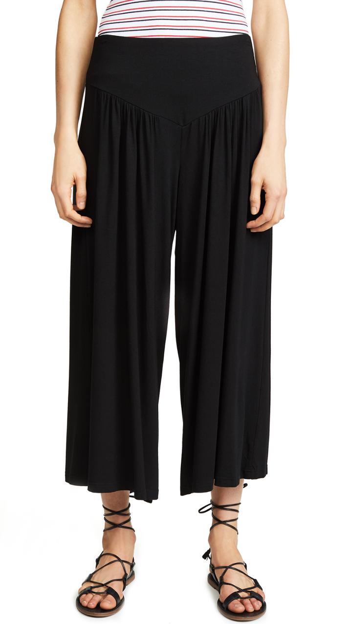 Bb Dakota Cropped Wide Leg Pants