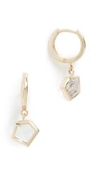 Era 14k Gold Solo Mosaic Trio Necklace