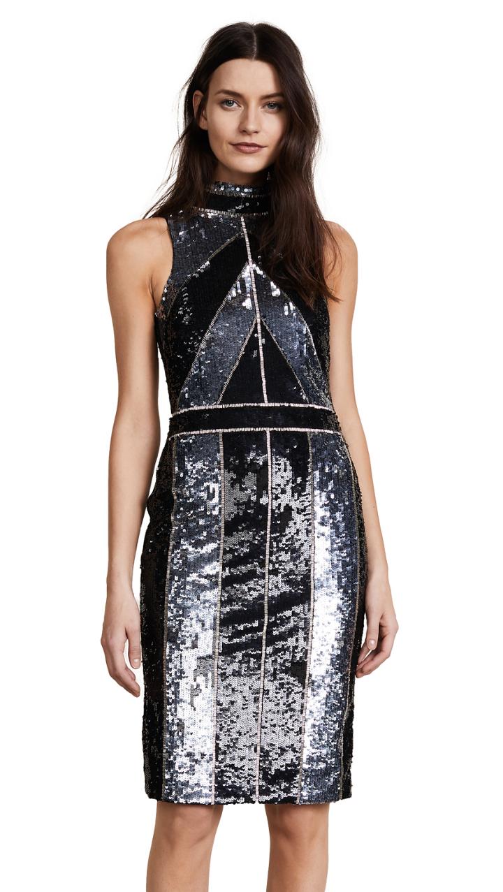 L Agence Rashmi Sequin Dress