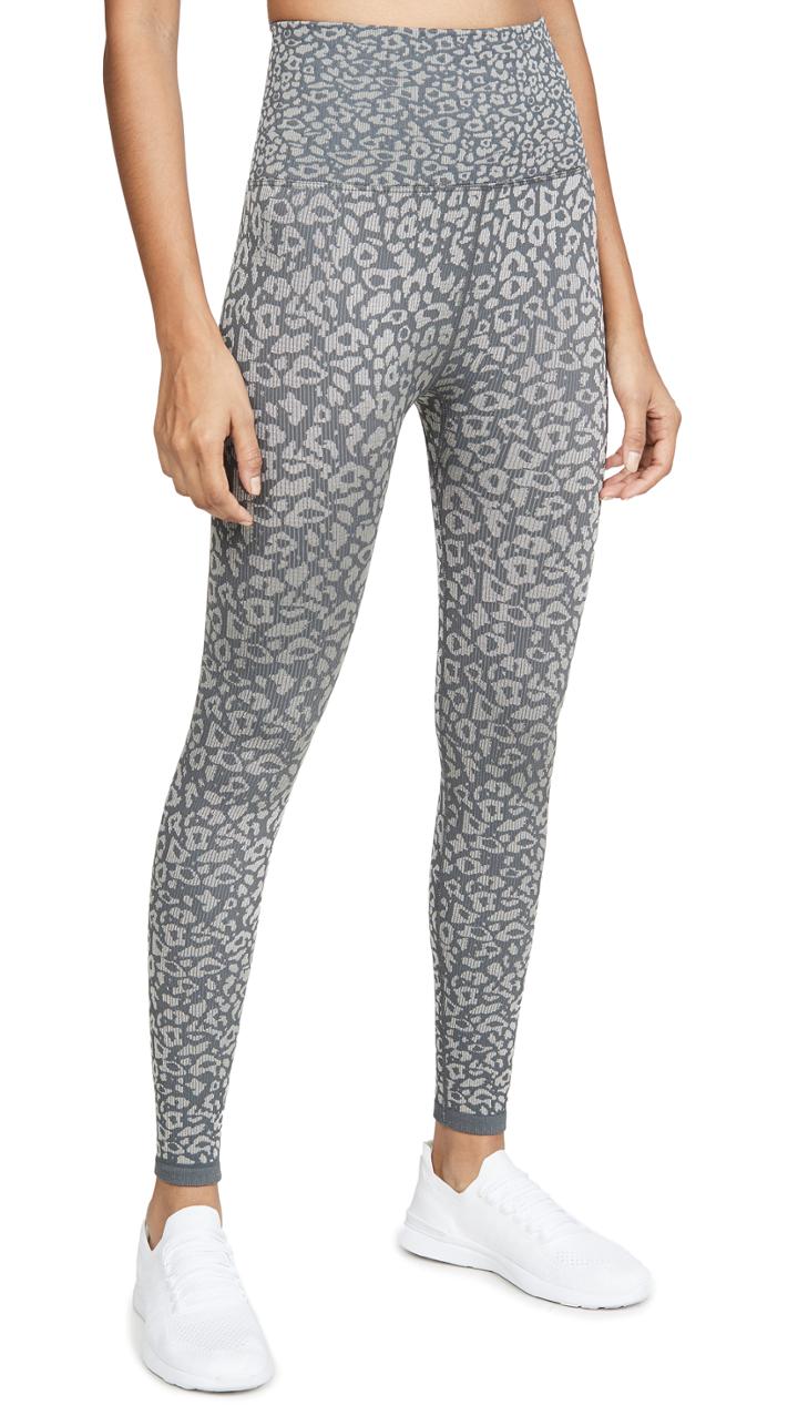 Free People Fp Movement Good Karma Leopard Leggings
