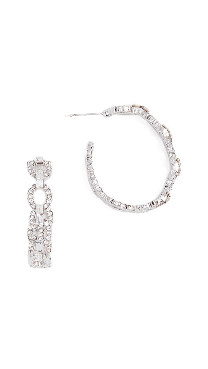Theia Jewelry Modern Round Link Earrings