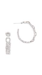 Theia Jewelry Modern Round Link Earrings