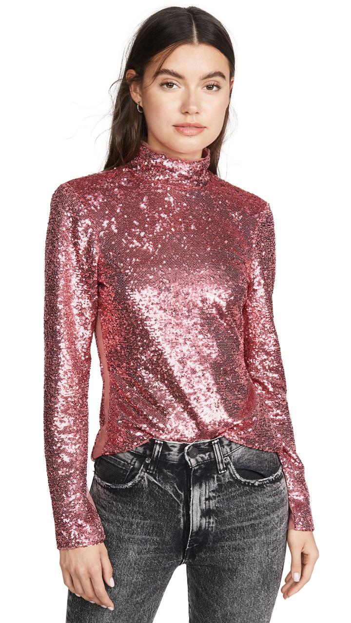 Cinq A Sept Joan Sequin Top