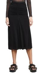 Rick Owens Lilies Gathered Front Skirt