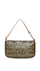 What Goes Around Comes Around Louis Vuitton Green Sprouse Pochette