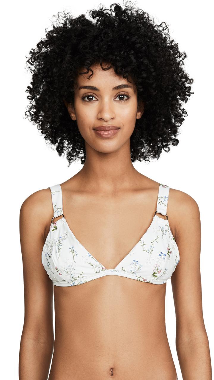 For Love Lemons Christy Buckle Bikini Top