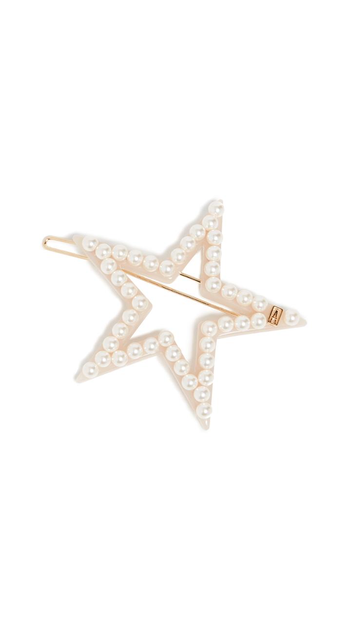 Alexandre De Paris Imitation Pearl Star Barrette