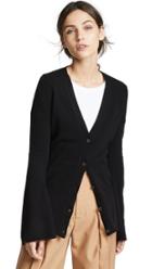Theory Bell Sleeve Cashmere Cardigan