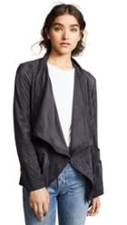 Cupcakes And Cashmere Buckingham Faux Suede Wrap Jacket
