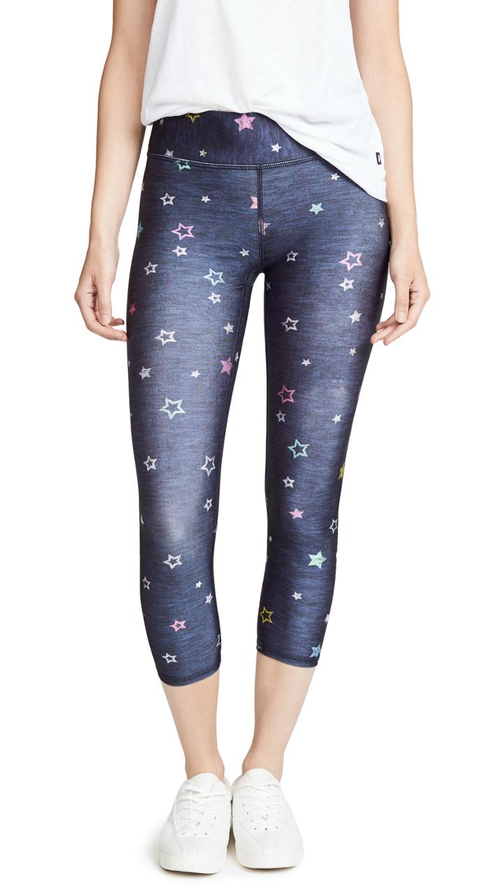 Terez North Star Capri Leggings