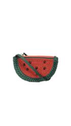 Tory Burch Strawberry Coin Pouch Key Fob