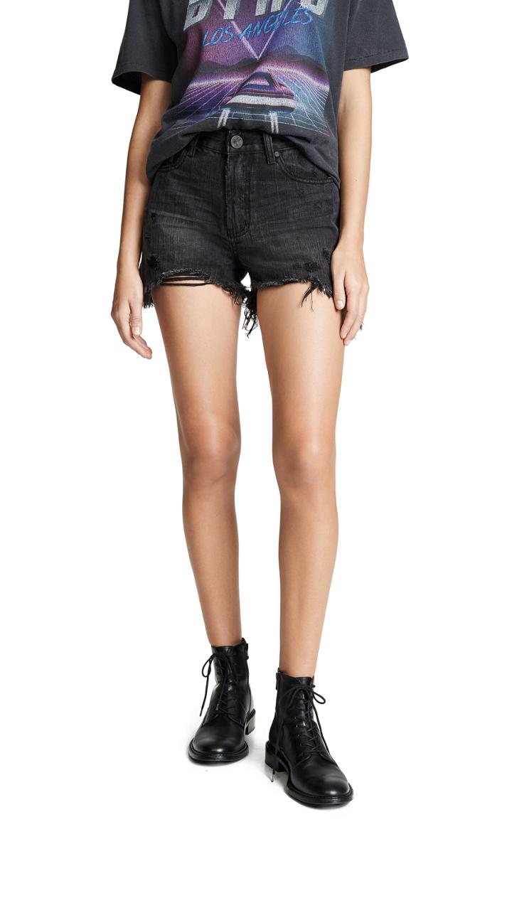 One Teaspoon High Waist Bonitas Shorts