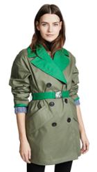 No 21 Two Tone Trench Coat