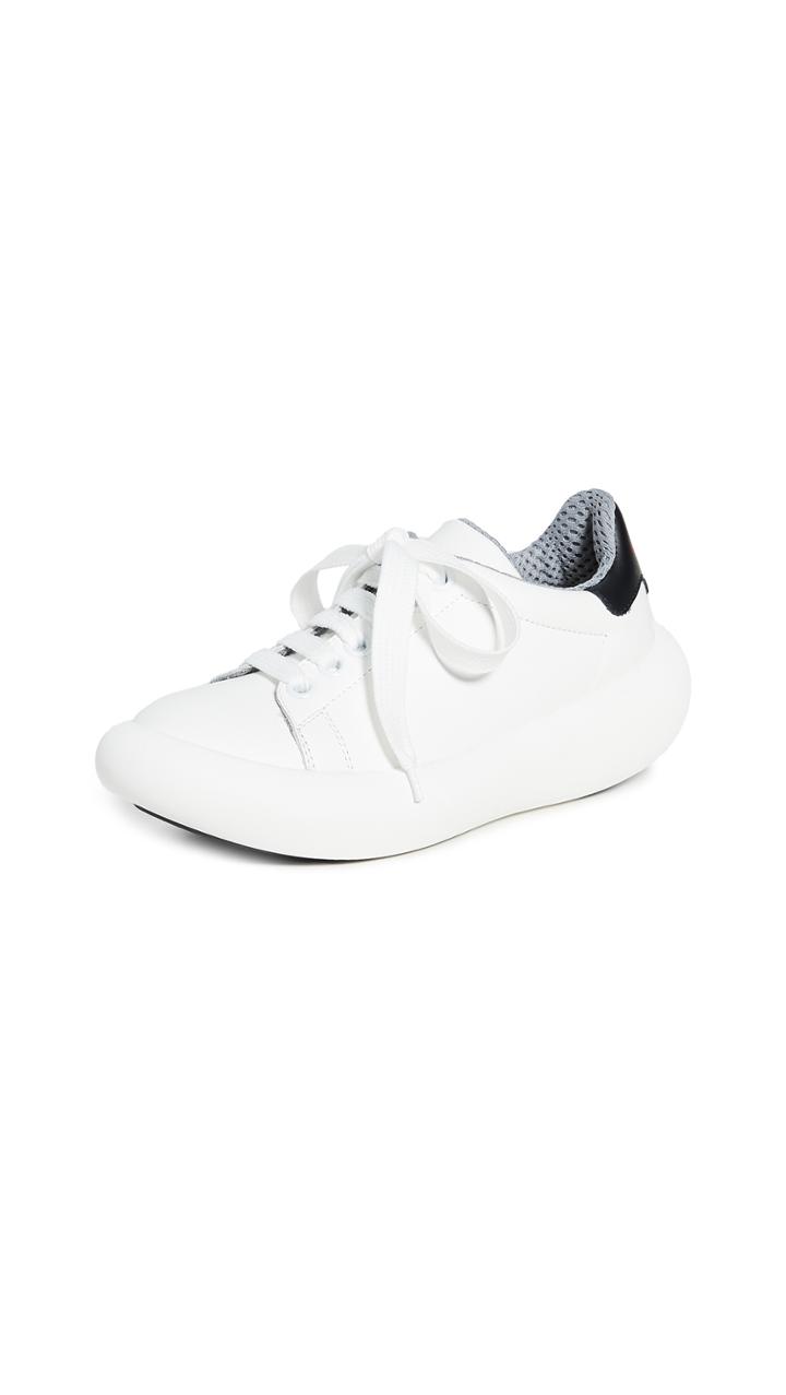 Marni Low Platform Lace Up Sneakers