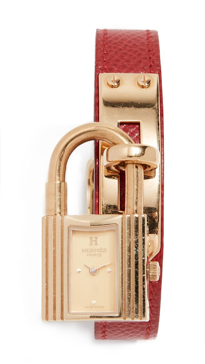 What Goes Around Comes Around Hermes Epsom Kelly Watch 20mm