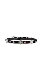 What Goes Around Comes Around Chanel Black Velvet Belt