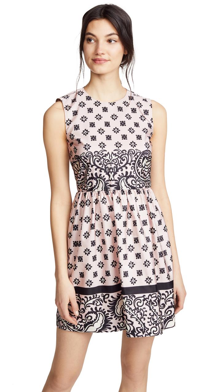 Red Valentino Printed Mini Dress