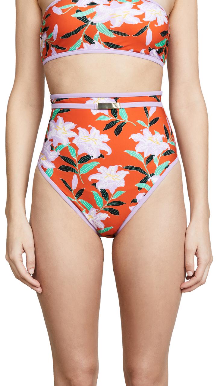 Diane Von Furstenberg High Waisted Bottoms