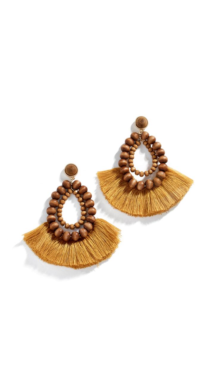Shashi Rio Fringe Earrings
