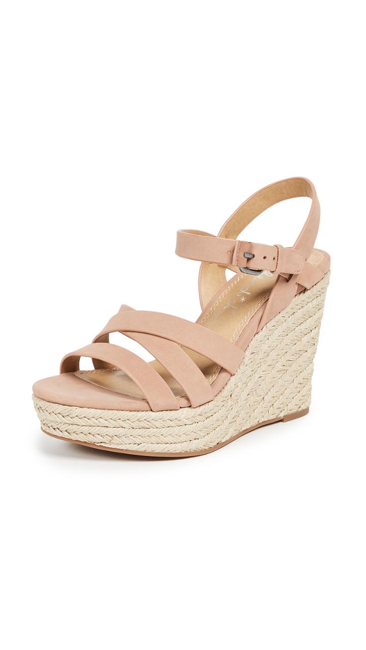 Splendid Billie Strappy Wedge Espadrilles