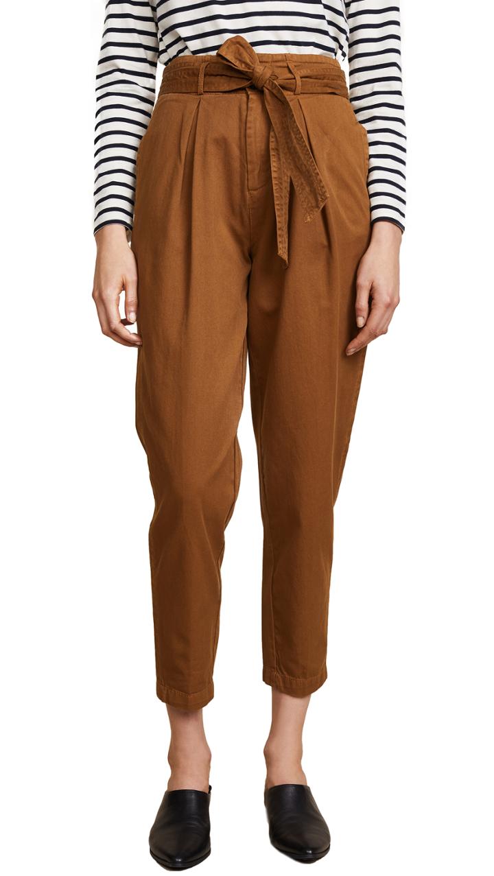 Free People High Waist Pegged 90s Pants