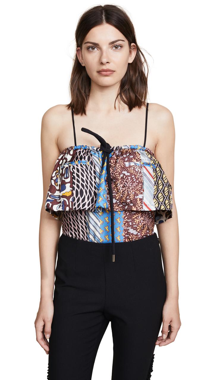 Carven Rugby Top With Tassels