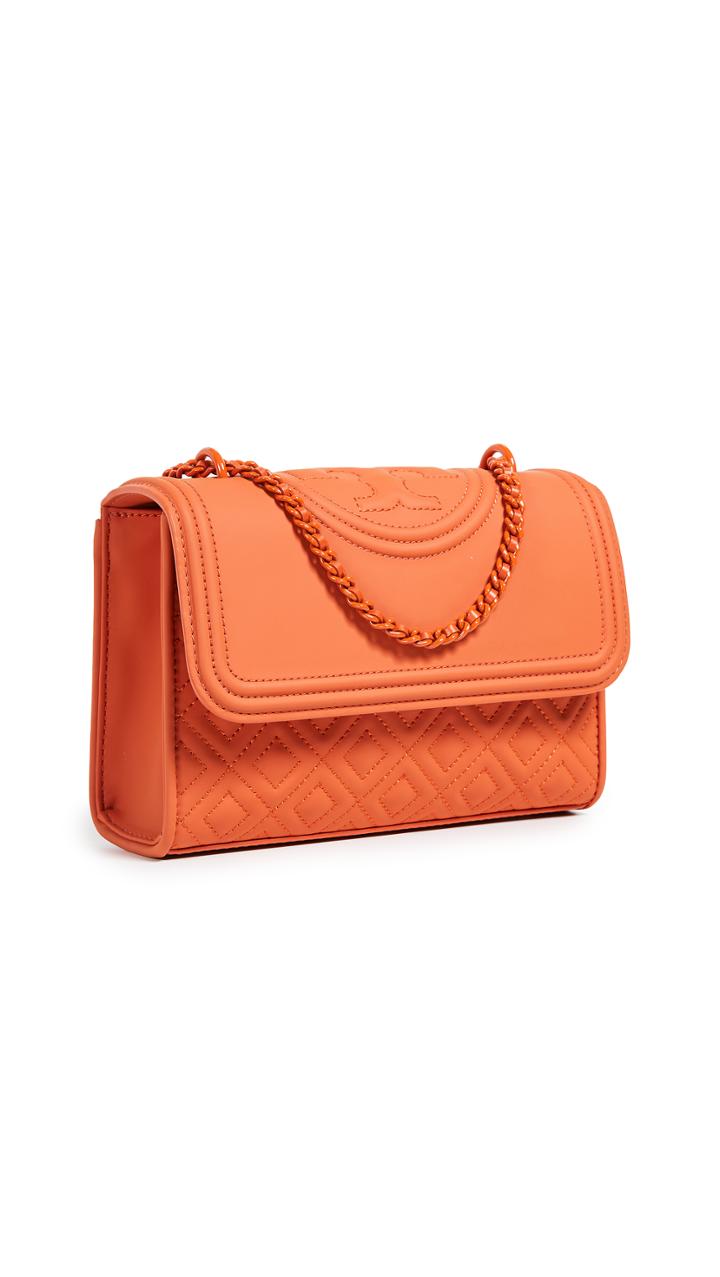 Tory Burch Fleming Matte Small Convertible Shoulder Bag