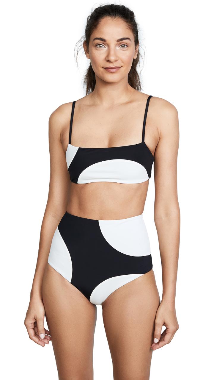 Mara Hoffman Shale Sia Bikini Top