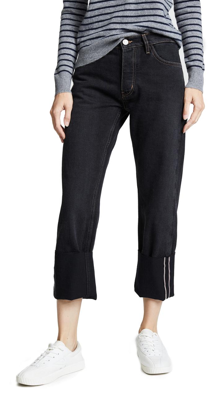 M I H Jeans The Pheobe Cuffed Jeans