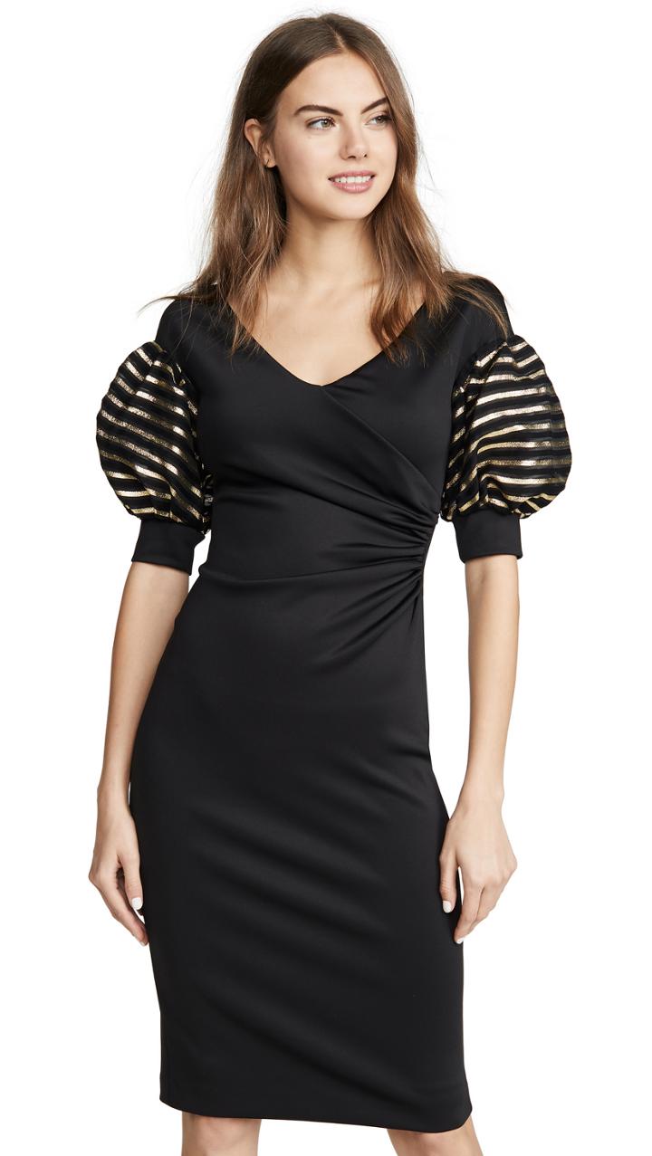 Black Halo Elora Cocktail Sheath Dress