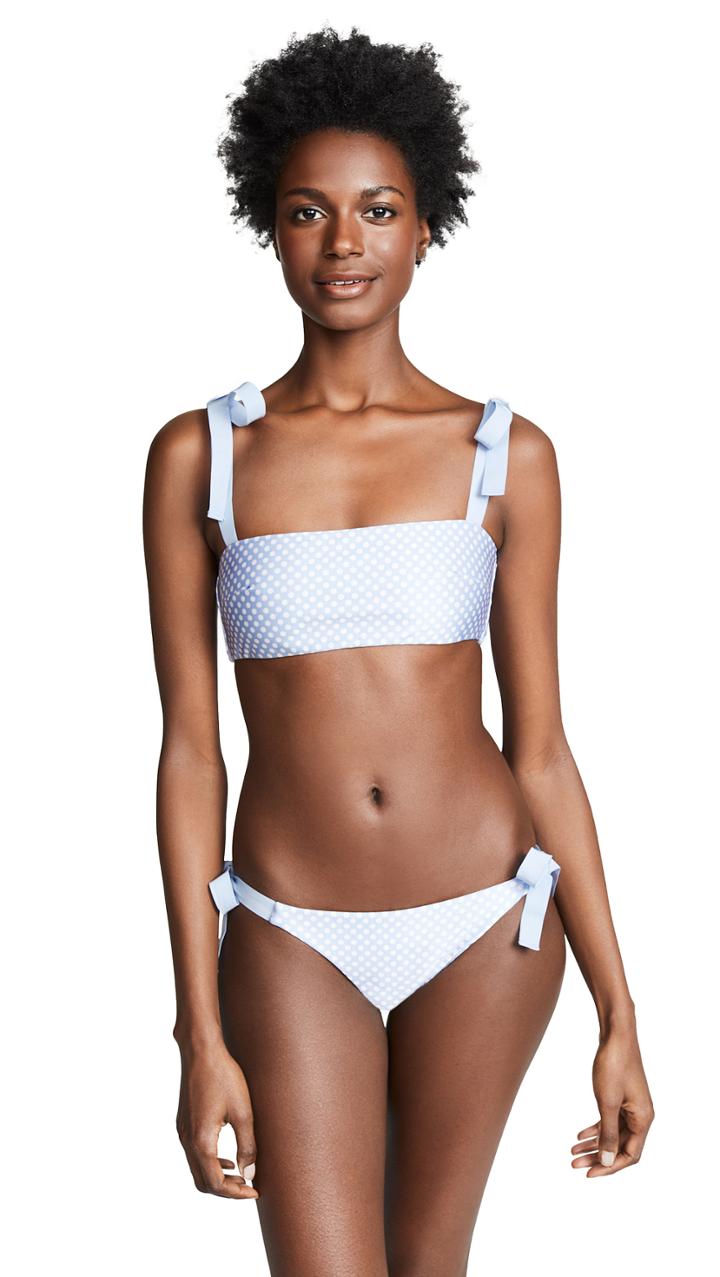Zimmermann Bowie Tie Bandeau Bikini