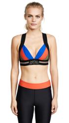 P E Nation The Centre Crop Sports Bra