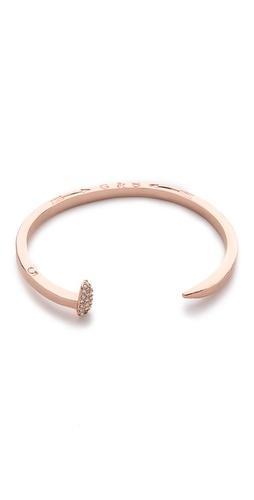 Giles & Brother Skinny Railroad Spike Pave Bracelet
