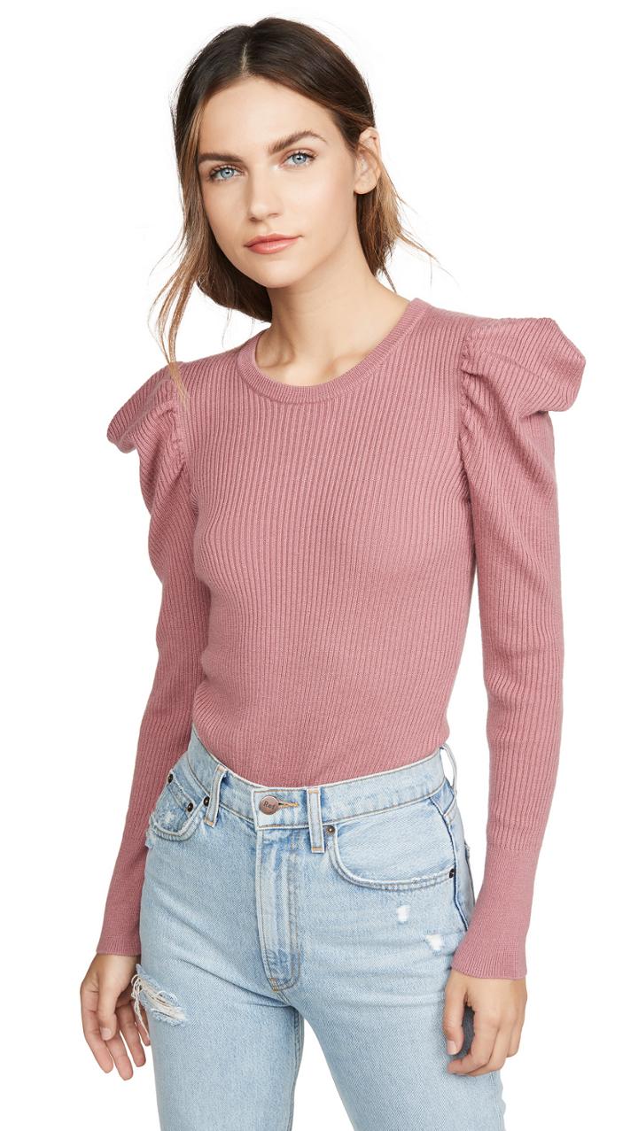 Splendid Allston Puff Sleeve Pullover