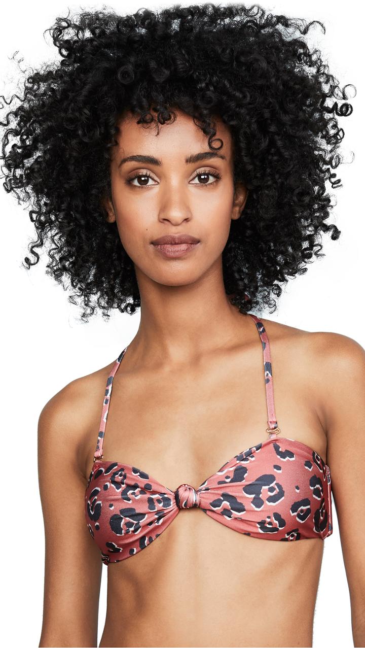 Suboo Zanzibar Knot Front Bandeau Top