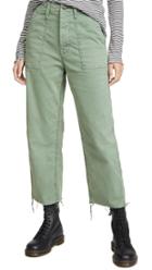 Mother The Patch Pocket Private Ankle Fray Pants