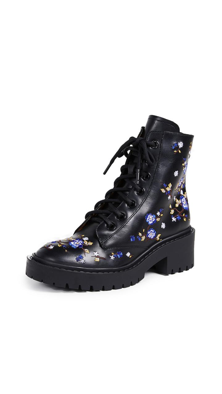 Kenzo Pike Embroidered Boots