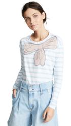 Michaela Buerger Long Sleeve Tee With Bow