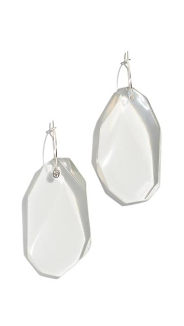 Dinosaur Designs Carved Crystallized Earrings