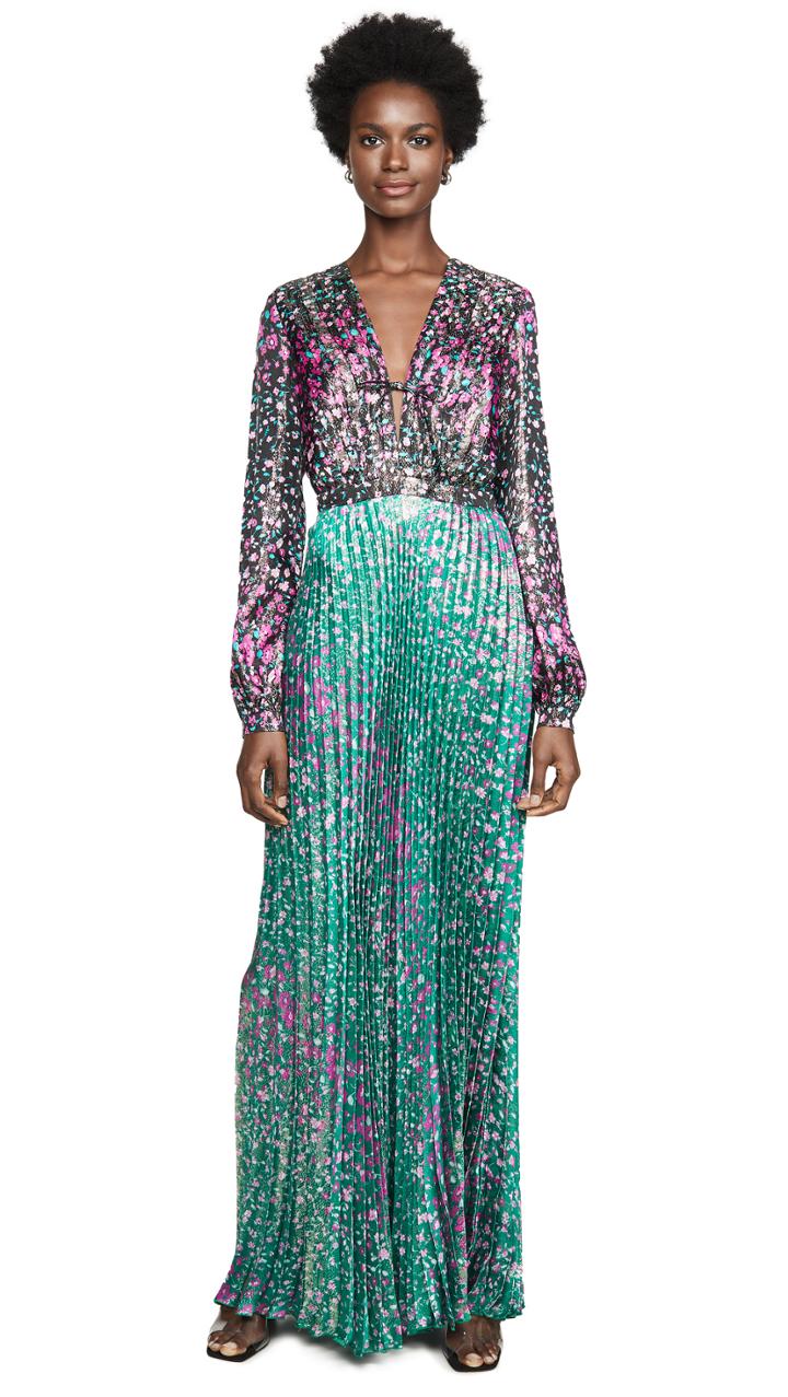 Raquel Diniz Valentina Lamé Dress