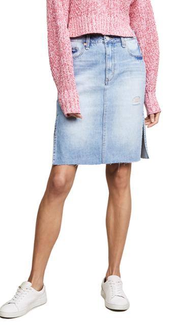 Habitual Willa Double Slit Skirt