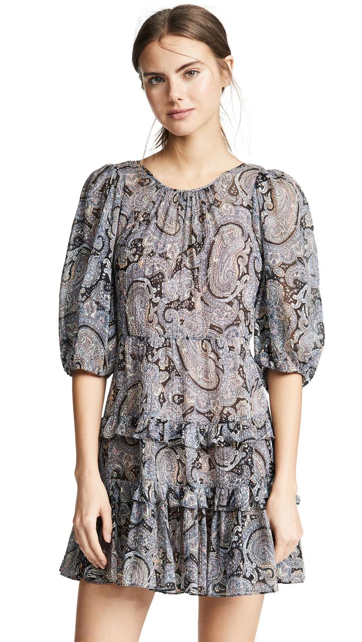 Rebecca Taylor Selene Paisley Dress