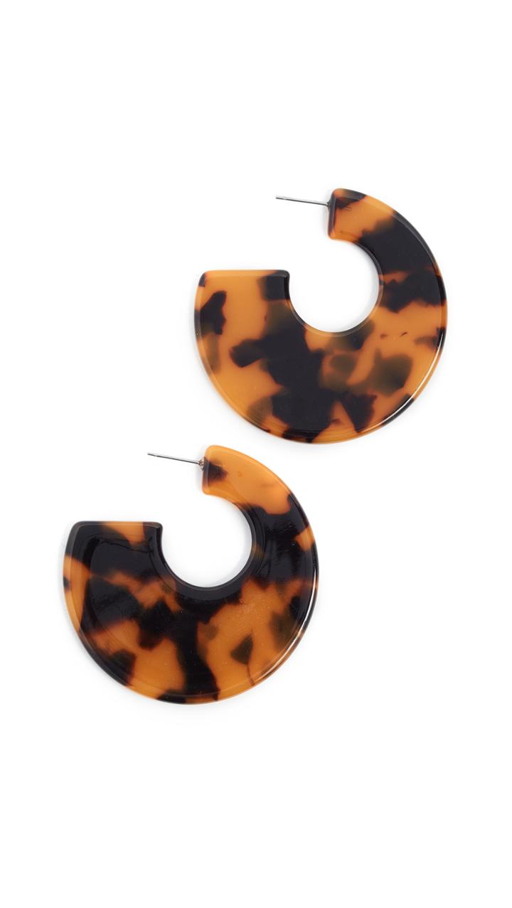 Shashi Katy Hoop Earrings