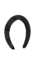 Baublebar Black Striped Crystal Headband