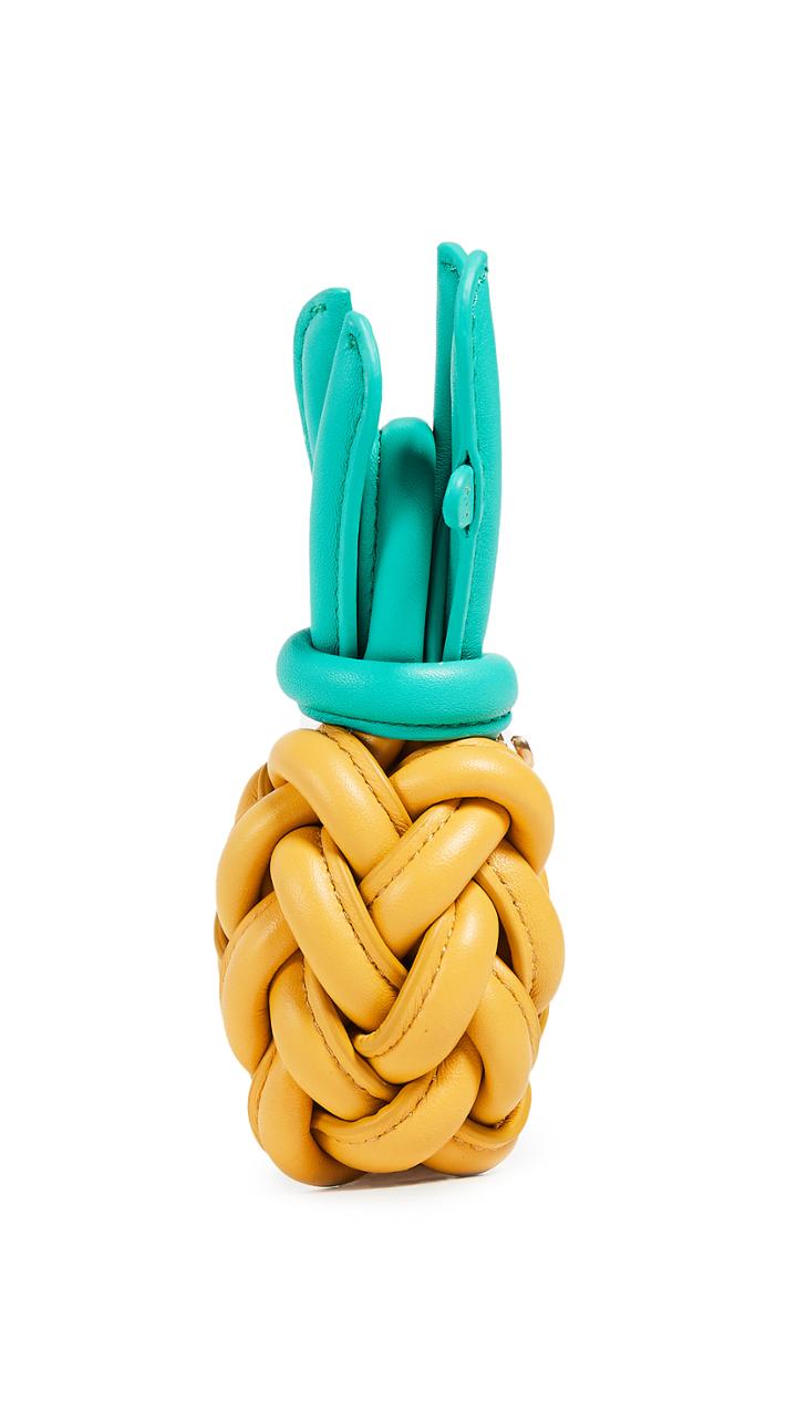 Anya Hindmarch Woven Pineapple Charm