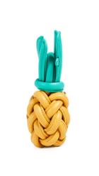 Anya Hindmarch Woven Pineapple Charm