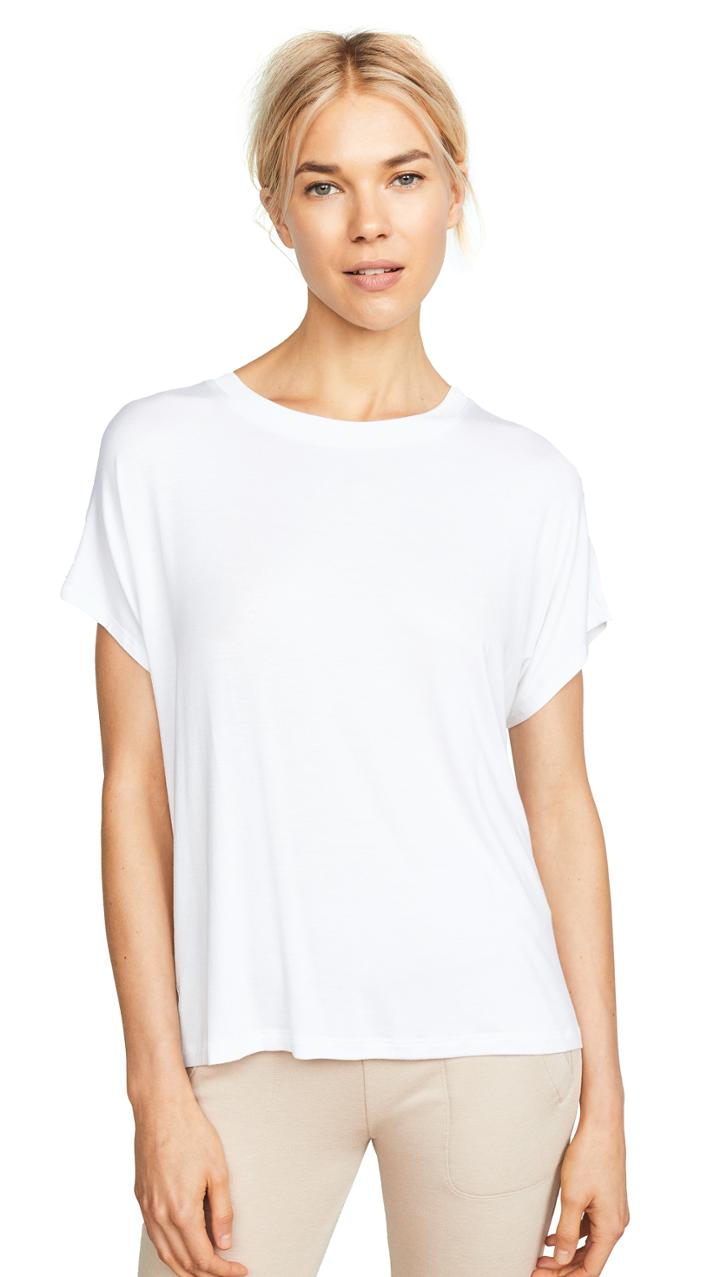 Beyond Yoga Split Keyhold Back Tee