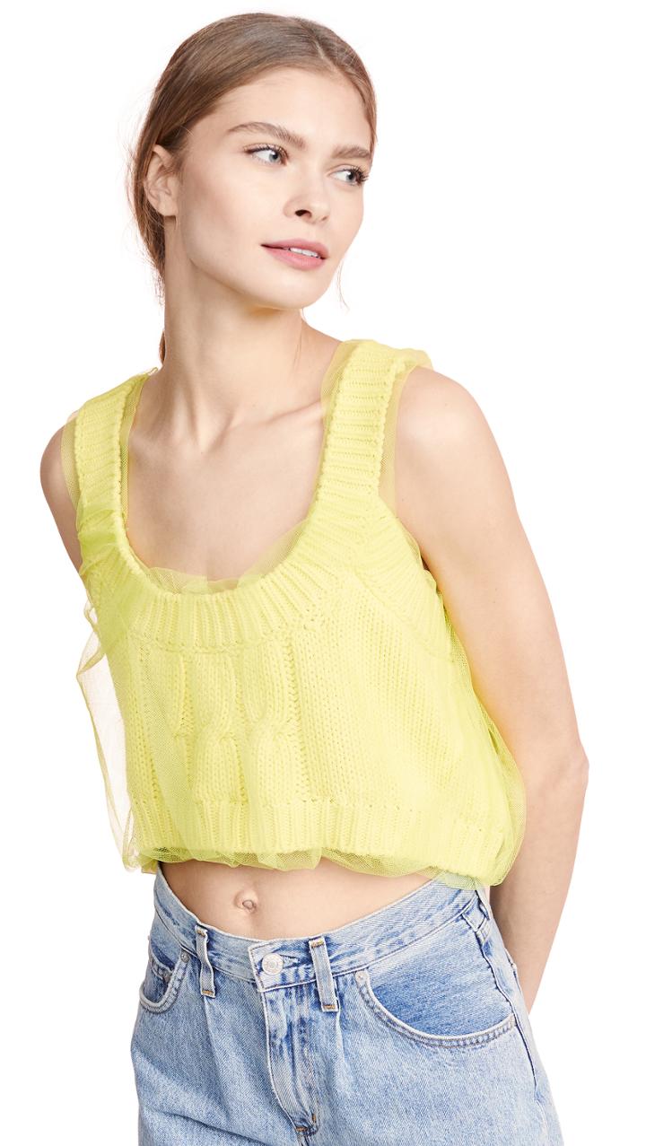 Msgm Crop Top